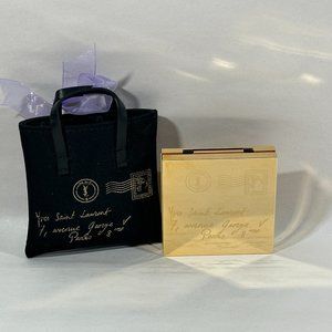 Yves Saint Laurent Palette Y-Mail Compact Powder in mini tote bag